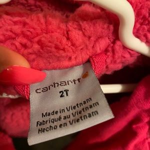 Toddler carhartt coat